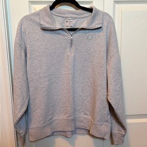 Champion Gray Crew Neck Sweater